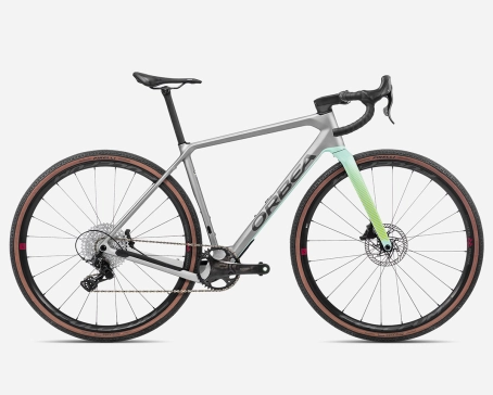 Vélo gravel Unisexe TERRA M22TEAM 1X Argent/Vert