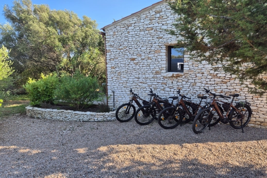 Parc de vélos disponibles à la location