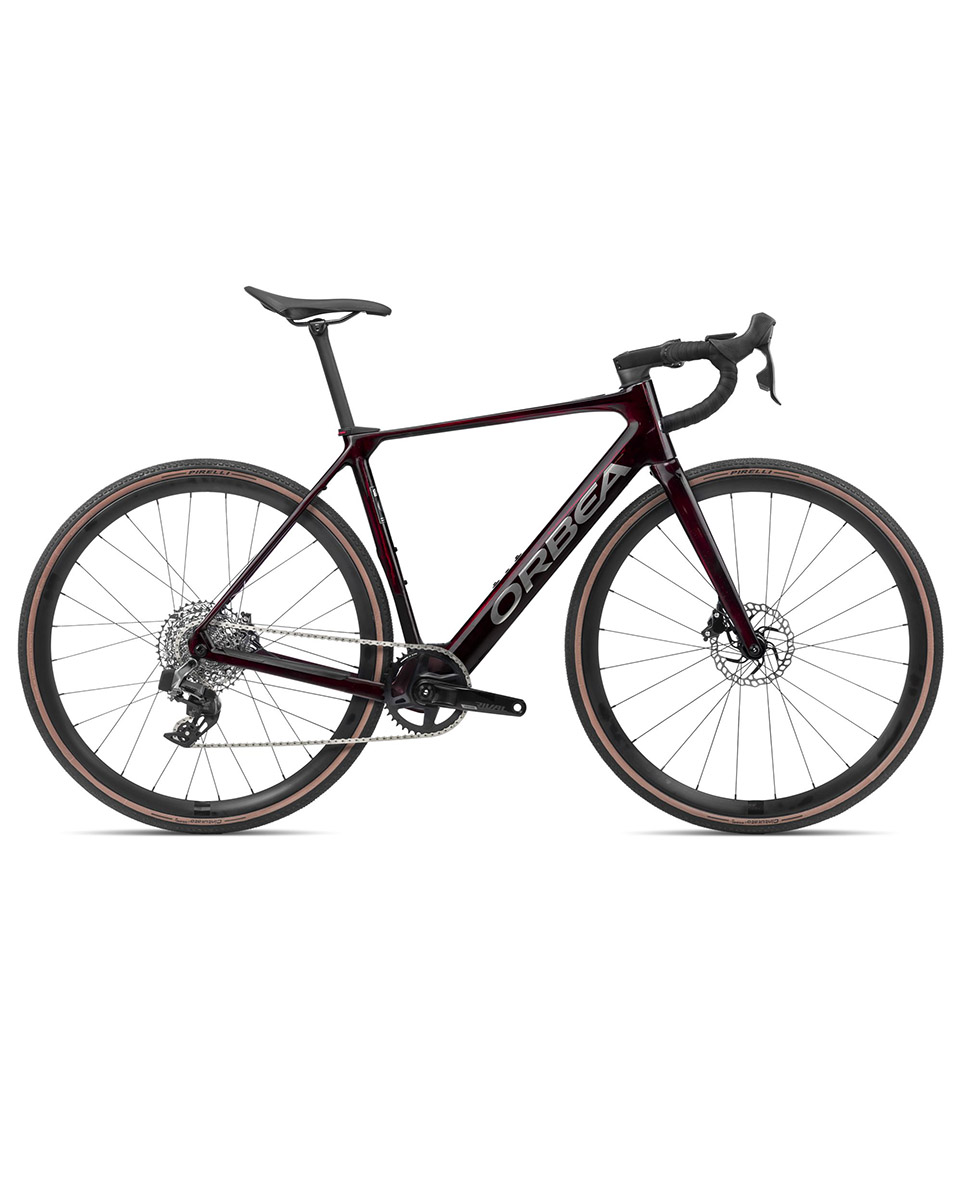 Vélo de route électrique Unisexe GAIN M31E 1X Bordeaux